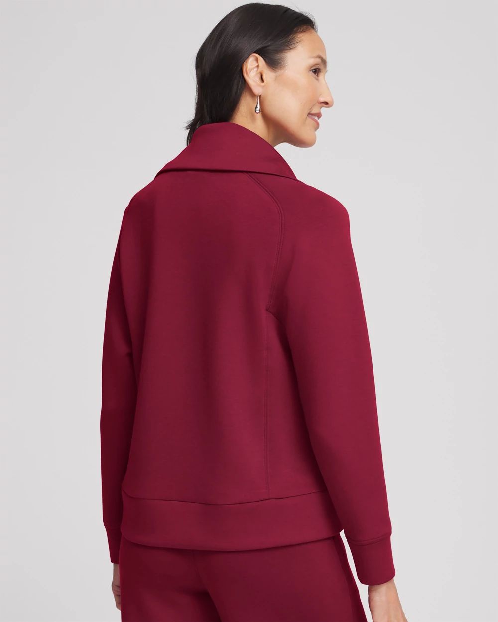 Zenergy® Scuba Zipper Sweatshirt | Chico's
